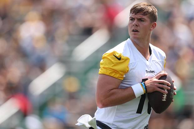 Pittsburgh Steelers quarterback Will Howard